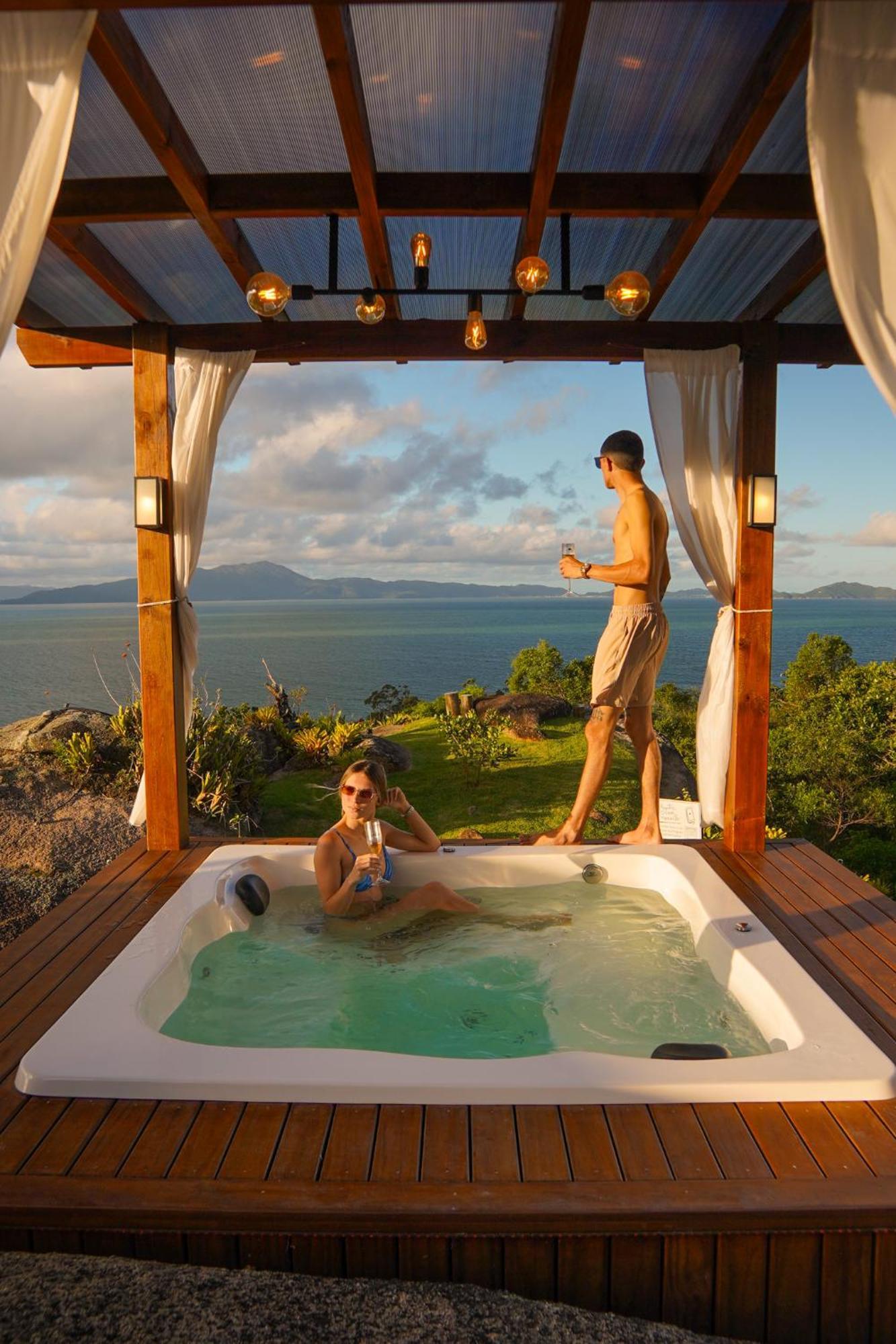 Casa Mirante Do Sol-Vista Exuberante Com Spa Governador Celso Ramos Exteriér fotografie