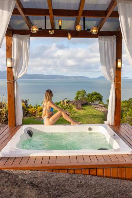 Casa Mirante Do Sol-Vista Exuberante Com Spa Governador Celso Ramos Exteriér fotografie